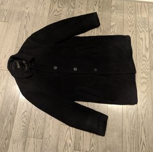 Man  black coat by Bellissimo